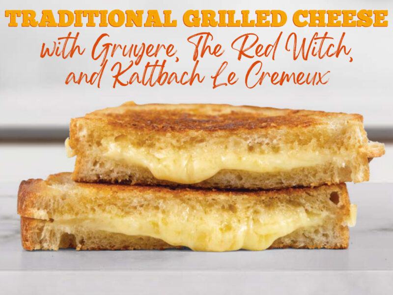 Traditional Grilled Cheese Sandwich With Gruyere The Red Witch And