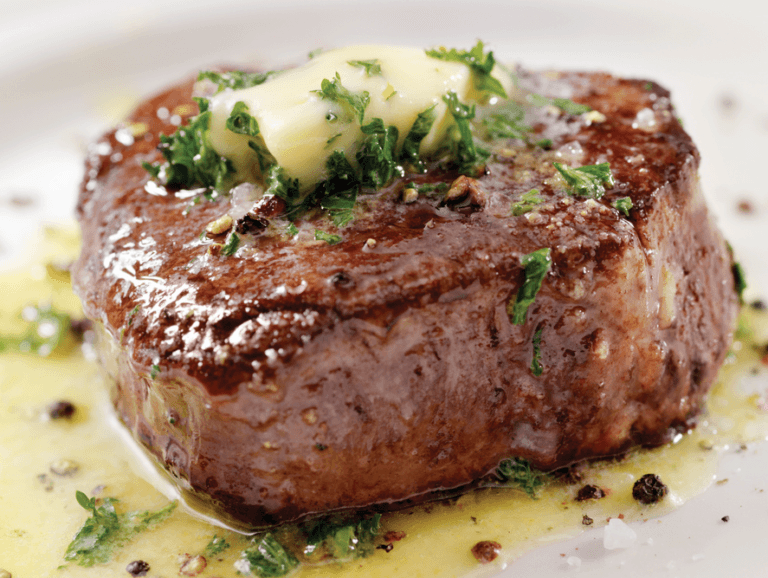 Perfect Filet Mignon with Garlic & Herb Compound Butter - Oliver's Markets